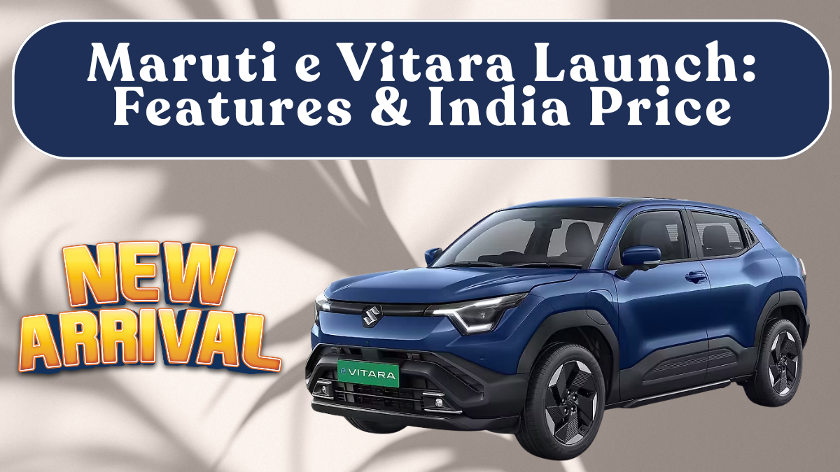 Maruti e Vitara Launch (2025): Features & India Price