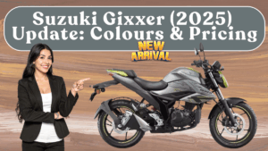 Suzuki Gixxer (2025) Update: Colours & Pricing