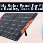 Foldable Solar Panel for ₹1500? Wattage Reality, Uses & Real Prices