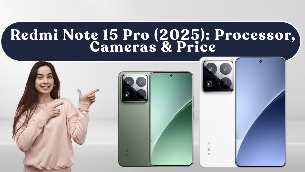 Redmi Note 15 Pro (2025): Processor, Cameras & Price