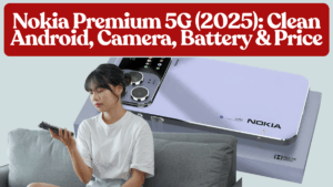 Nokia Premium 5G (2025): Clean Android, Camera, Battery & Price