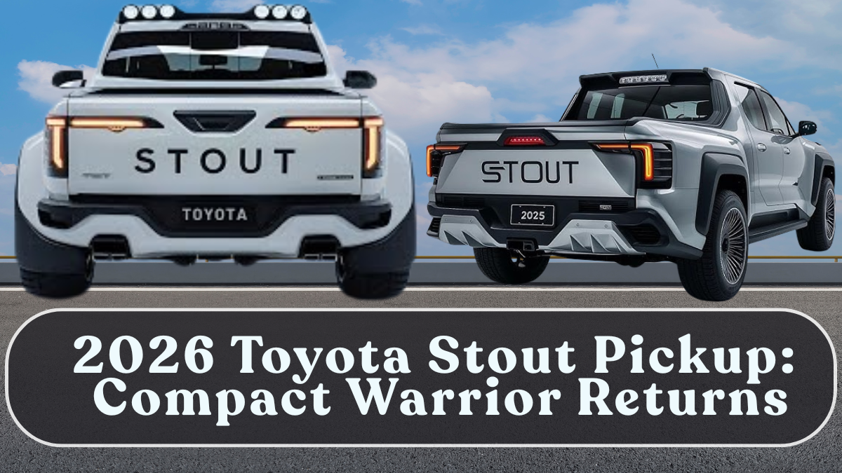 2026 Toyota Stout Pickup: Compact Warrior Returns