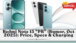 Redmi Note 15 “PR” (Rumor, Oct 2025): Expected Price, Specs & Charging