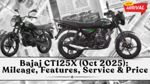 Bajaj CT125X (Oct 2025): Mileage, Features, Service & Price
