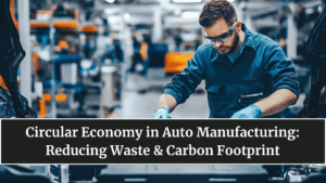 Circular Economy in Auto Manufacturing: Reducing Waste & Carbon Footprint