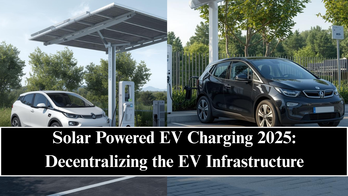 Solar Powered EV Charging 2025: Decentralizing the EV Infrastructure
