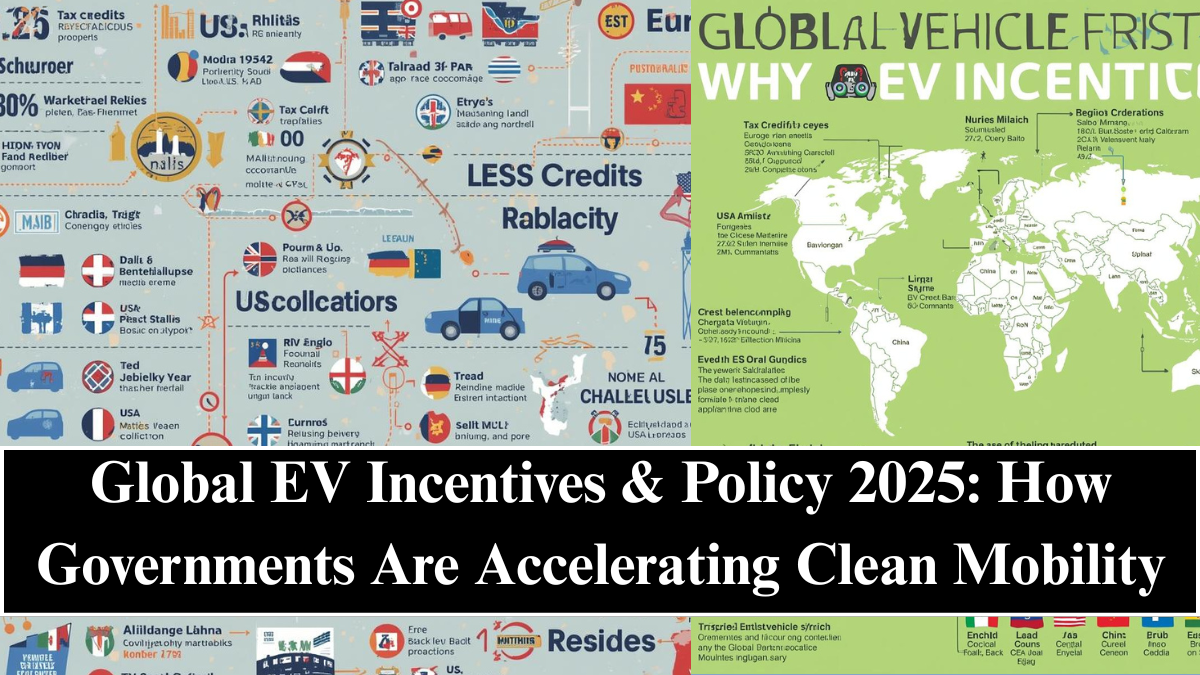 Global EV Incentives & Policy 2025: How Governments Are Accelerating Clean Mobility