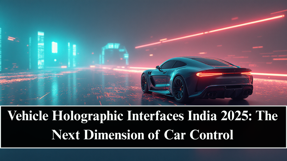 Vehicle Holographic Interfaces India 2025: The Next Dimension of Car Control