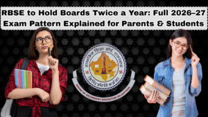 RBSE to Hold Boards Twice a Year: Full 2026–27 Exam Pattern Explained for Parents & Students