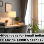 Home Office Ideas for Small Indian Flats: Space-Saving Setup Under ₹10,000