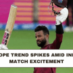 Shai Hope Trend Spikes Amid IND vs SA Match Excitement