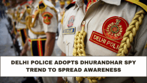 Delhi Police Adopts Dhurandhar Spy Trend to Spread Awareness