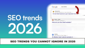 SEO Trends You Cannot Ignore in 2026