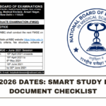 FMGE 2026 Dates: Smart Study Plan + Document Checklist