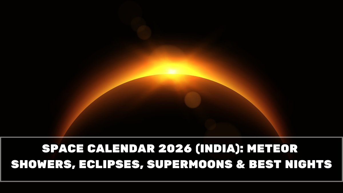 Space Calendar 2026 (India): Meteor Showers, Eclipses, Supermoons & Best Nights