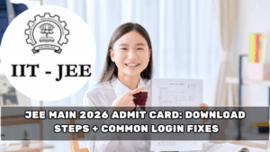 JEE Main 2026 Admit Card: Download Steps + Common Login Fixes