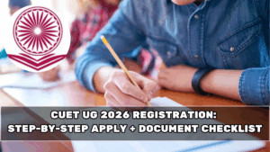 CUET UG 2026 Registration: Step-by-Step Apply + Document Checklist