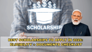 Best Scholarships to Apply in 2026 (India): Eligibility + Documents Checklist