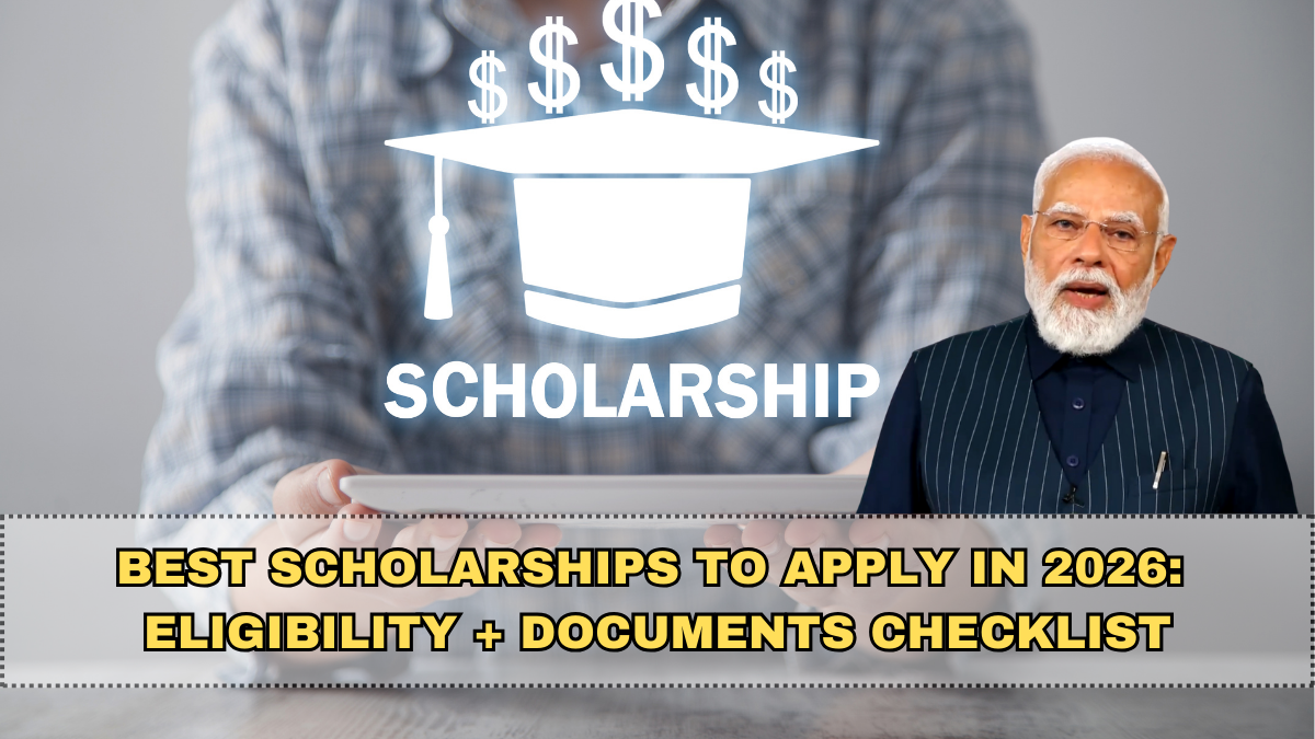 Best Scholarships to Apply in 2026 (India): Eligibility + Documents Checklist