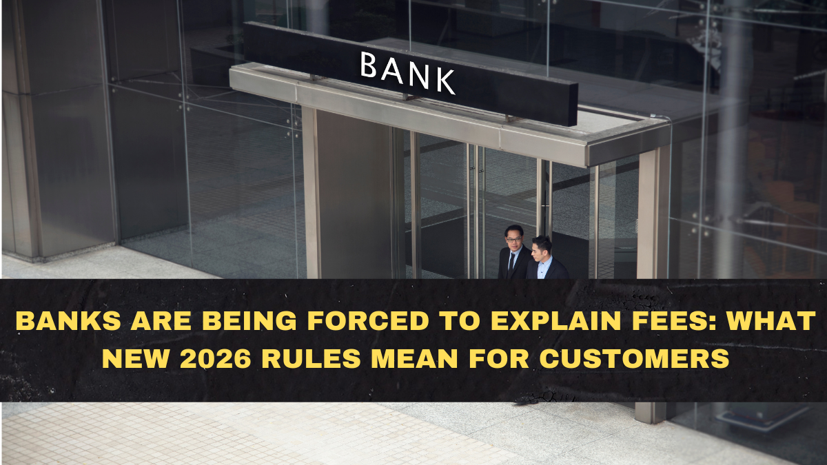 Banks Are Being Forced to Explain Fees: What New 2026 Rules Mean for Customers and Accounts