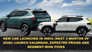 New Car Launches in India (Next 3 Months of 2026): Launch Calendar, Expected Prices and Segment-Wise Picks