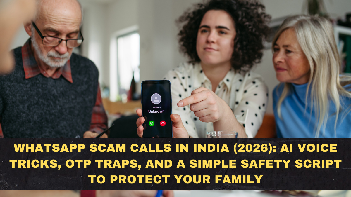 WhatsApp Scam Calls in India (2026): AI Voice Tricks, OTP Traps, and a Simple Safety Script to Protect Your Family