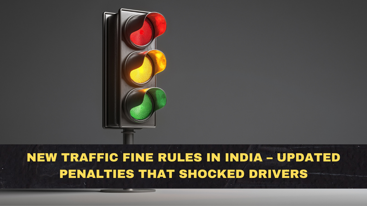 New Traffic Fine Rules in India – Updated Penalties That Shocked Drivers