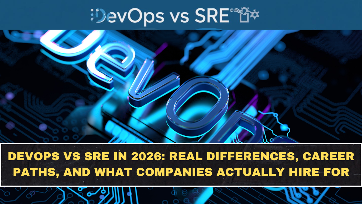 DevOps vs SRE in 2026: Real Differences, Career Paths, and What Companies Actually Hire For
