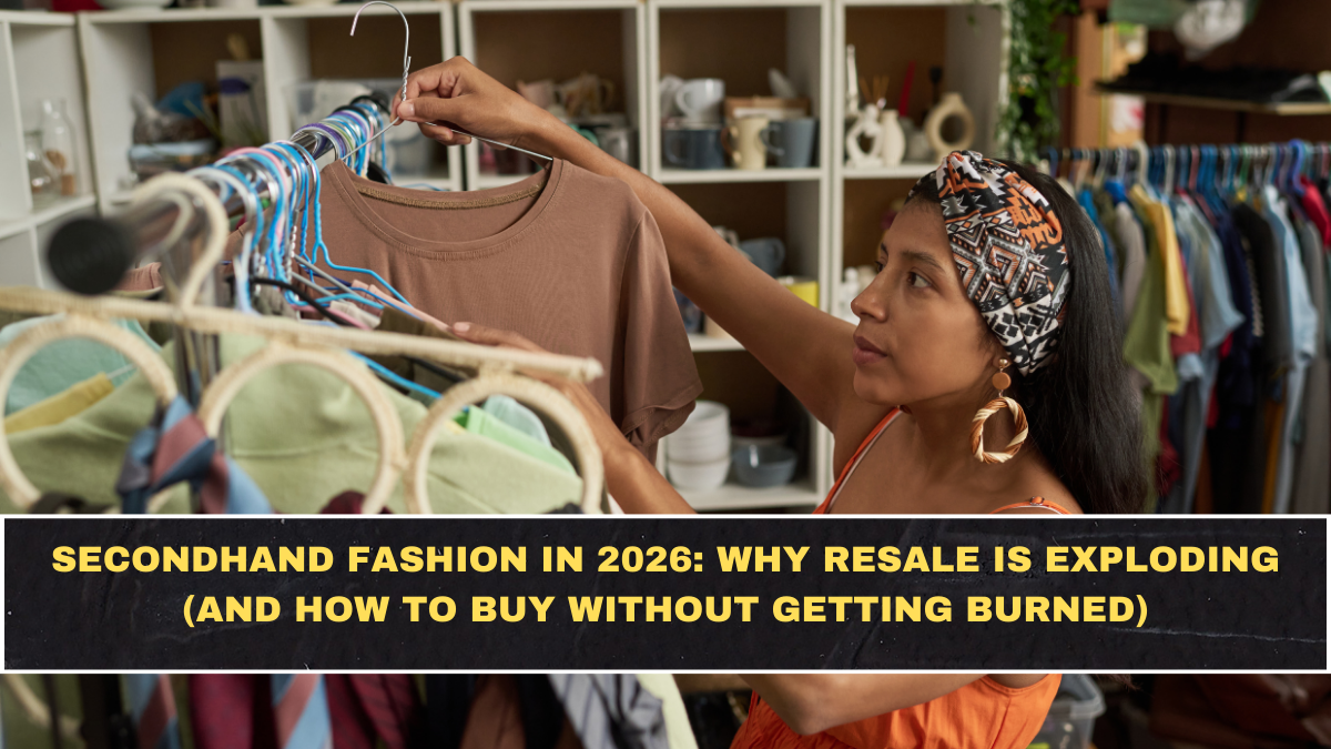 Secondhand Fashion in 2026: Why Resale Is Exploding (and How to Buy Without Getting Burned)