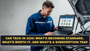 Car Tech in 2026: What’s Becoming Standard, What’s Worth It, and What’s a Subscription Trap