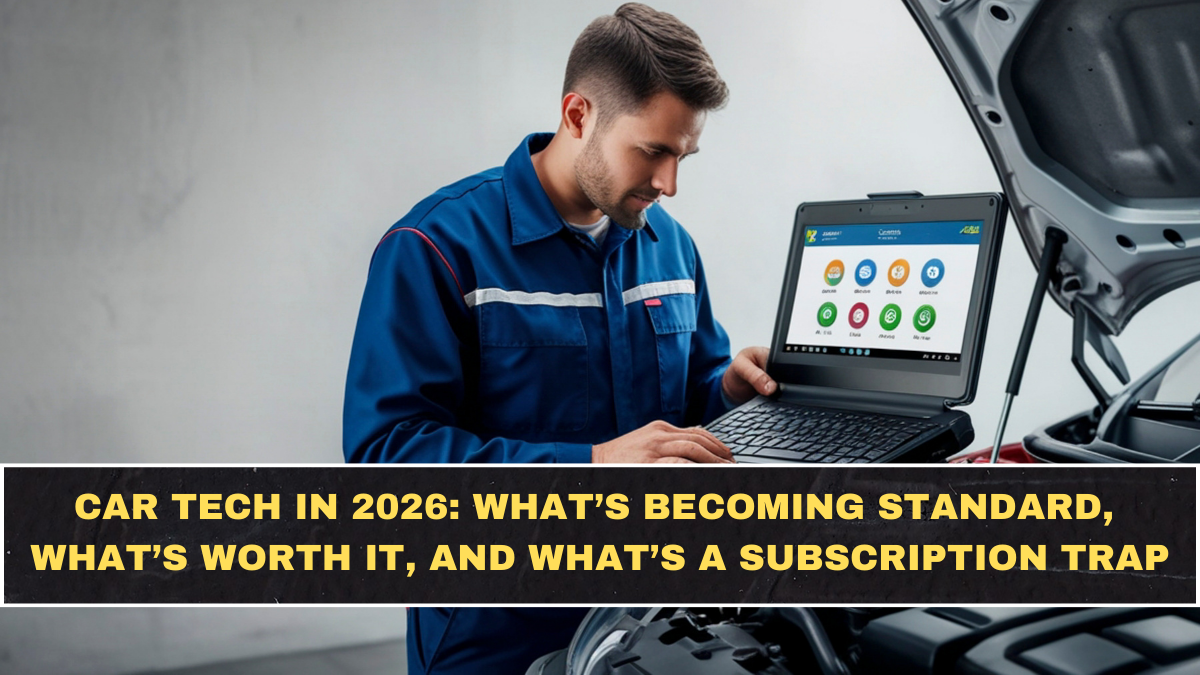 Car Tech in 2026: What’s Becoming Standard, What’s Worth It, and What’s a Subscription Trap