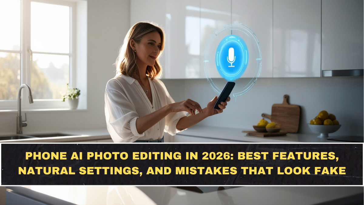 Phone AI Photo Editing in 2026: Best Features, Natural Settings, and Mistakes That Look Fake