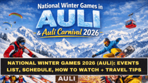 National Winter Games 2026 (Auli): Events List, Schedule, How to Watch + Travel Tips