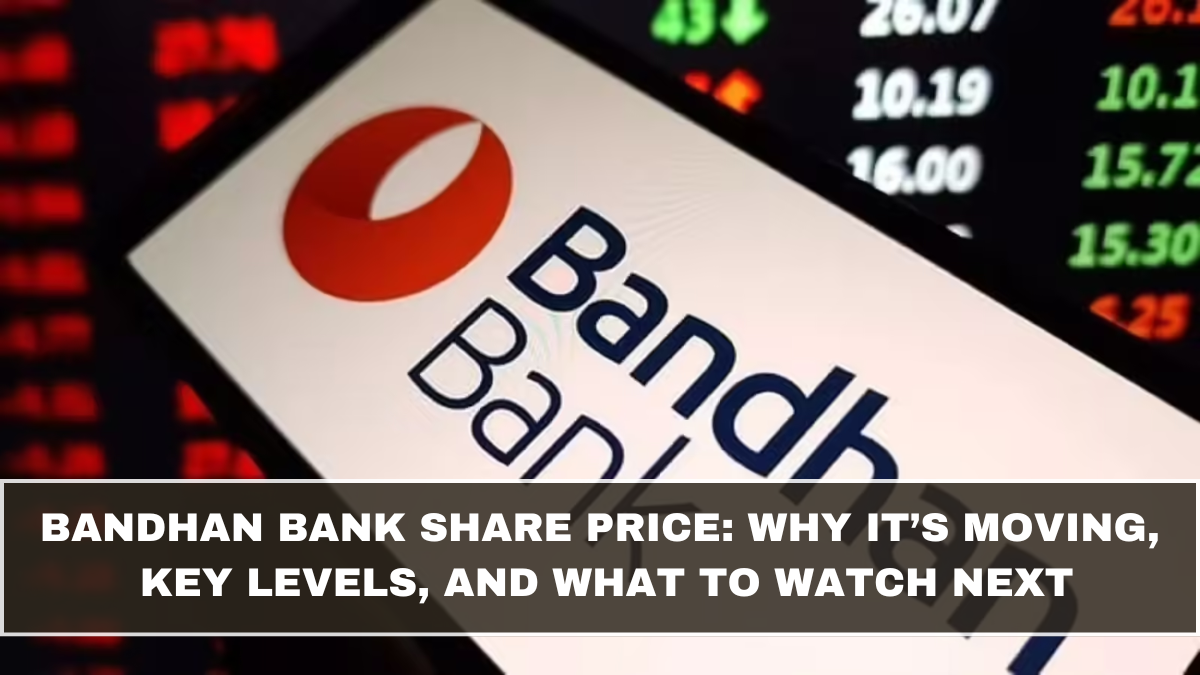 Bandhan Bank Share Price: Why It’s Moving, Key Levels, and What to Watch Next