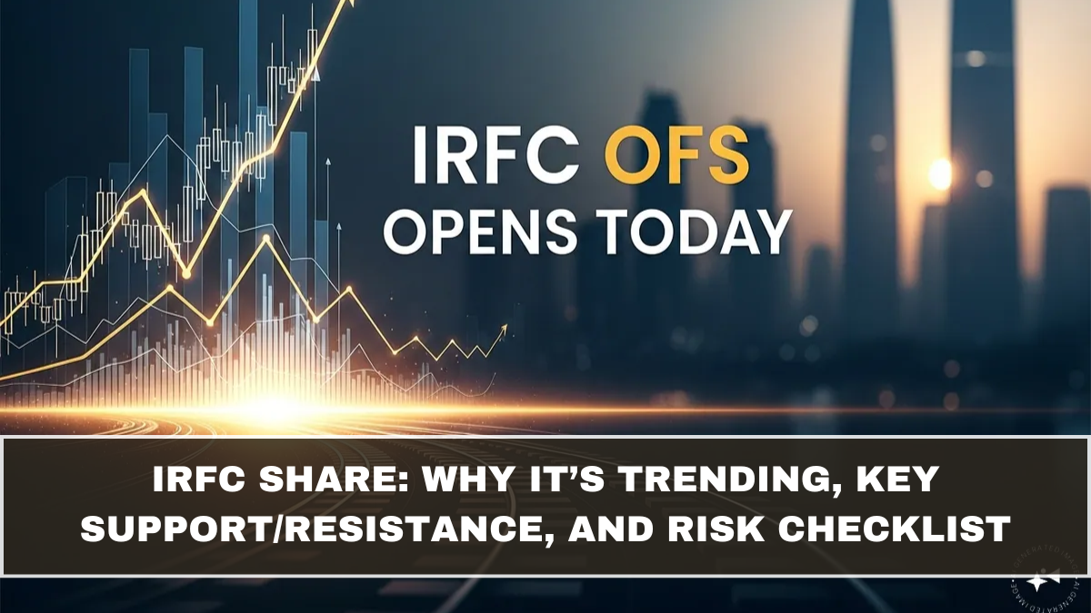 IRFC Share: Why It’s Trending, Key Support/Resistance, and Risk Checklist