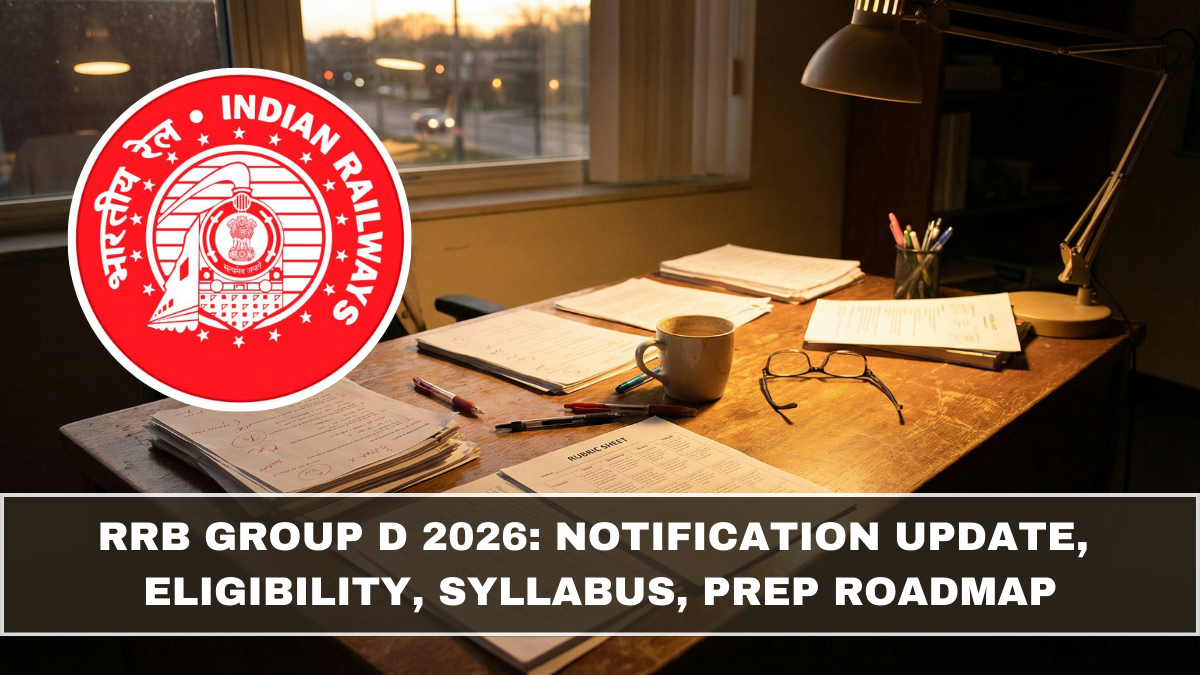RRB Group D 2026: Notification Update, Eligibility, Syllabus, Prep Roadmap (March 2026 Update)