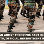 “Join Indian Army” Trending: Fact Check, Scam Alerts, Official Recruitment Route (March 2026 Update)