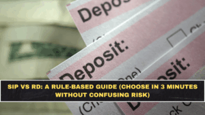 SIP vs RD: A Rule-Based Guide (Choose in 3 Minutes Without Confusing Risk)