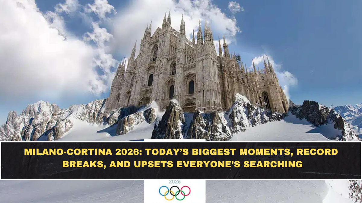 Milano-Cortina 2026: Today’s Biggest Moments, Record Breaks, and Upsets Everyone’s Searching