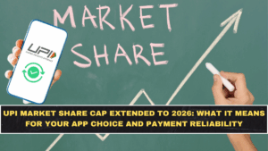 UPI Market Share Cap Extended to 2026: What It Means for Your App Choice and Payment Reliability