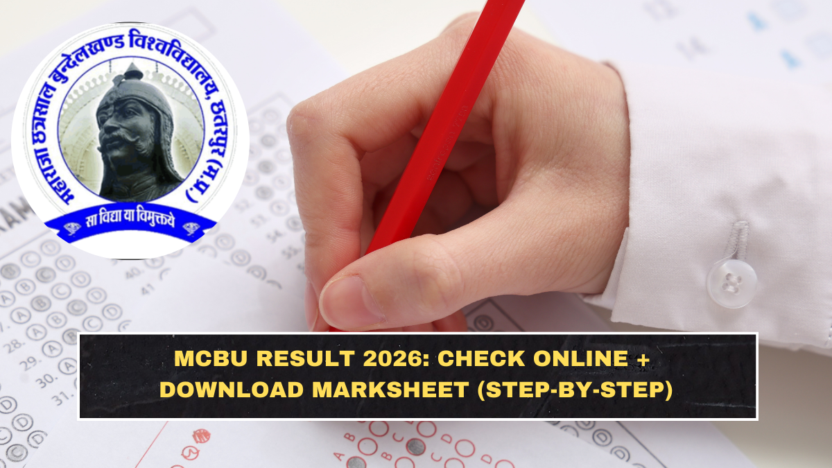 MCBU Result 2026: Check Online + Download Marksheet (Step-by-Step)