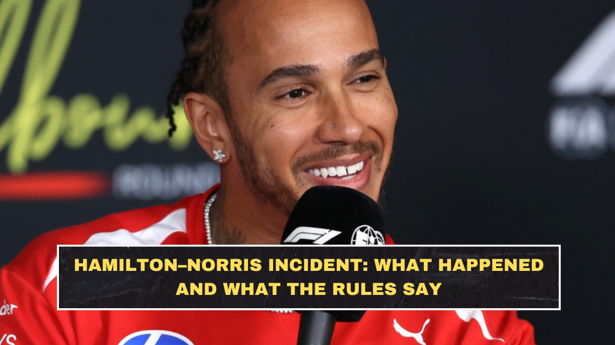 Hamilton–Norris Incident: What Happened and What the Rules Say