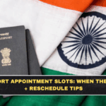 Passport Appointment Slots: When They Open + Reschedule Tips