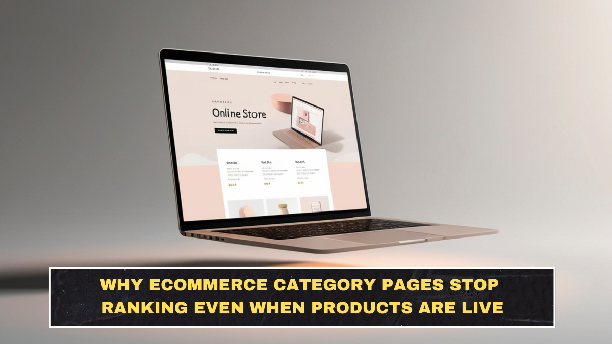 Why Ecommerce Category Pages Stop Ranking Even When Products Are Live