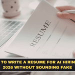 How to Write a Resume for AI Hiring in 2026 Without Sounding Fake