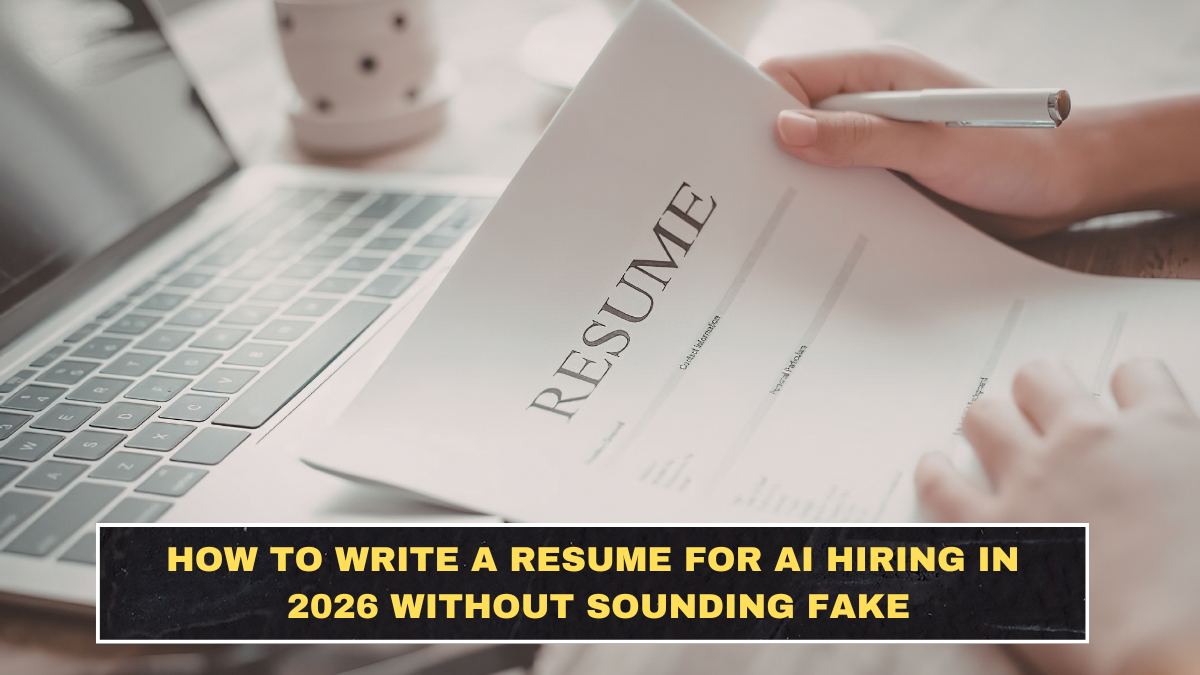 How to Write a Resume for AI Hiring in 2026 Without Sounding Fake