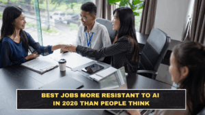 Best Jobs More Resistant to AI in 2026 Than People Think