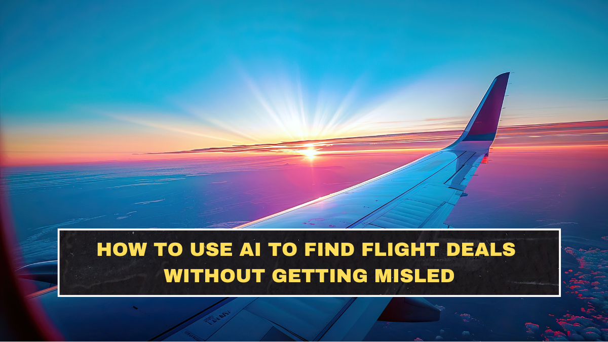 How to Use AI to Find Flight Deals Without Getting Misled