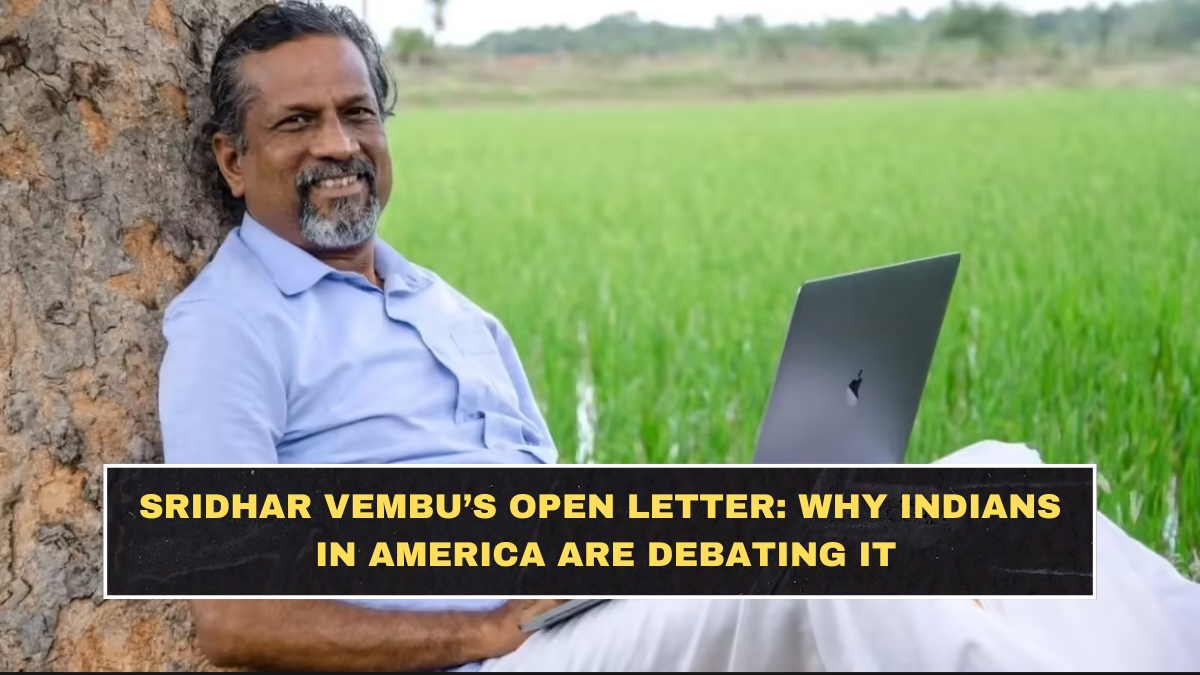 Sridhar Vembu’s Open Letter: Why Indians in America Are Debating It