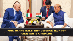 India Warns Italy: Why Defence Tech for Pakistan Is a Red Line